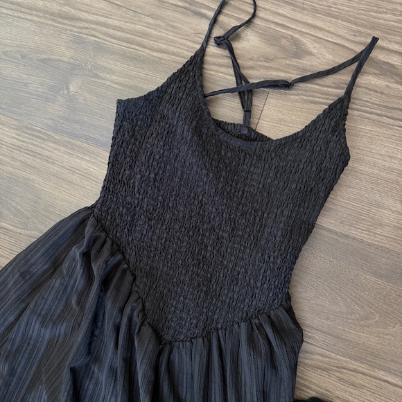 ASOS Basque Waist Midi Dress - Picture 1 of 3
